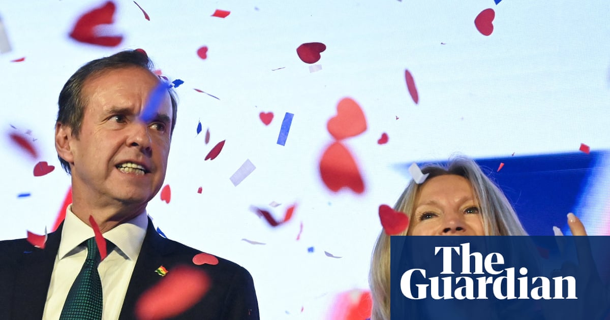 Two decades of leftwing dominance end in Bolivia as rightwingers head to election runoff | Bolivia