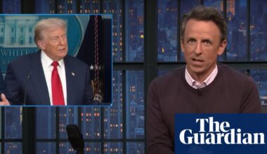 Seth Meyers on Trump’s rambling DC press conference: ‘It’s embarrassing for all of us’ | Late-night TV roundup