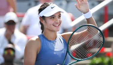 Emma Raducanu claims straight-sets victory in first match with new coach