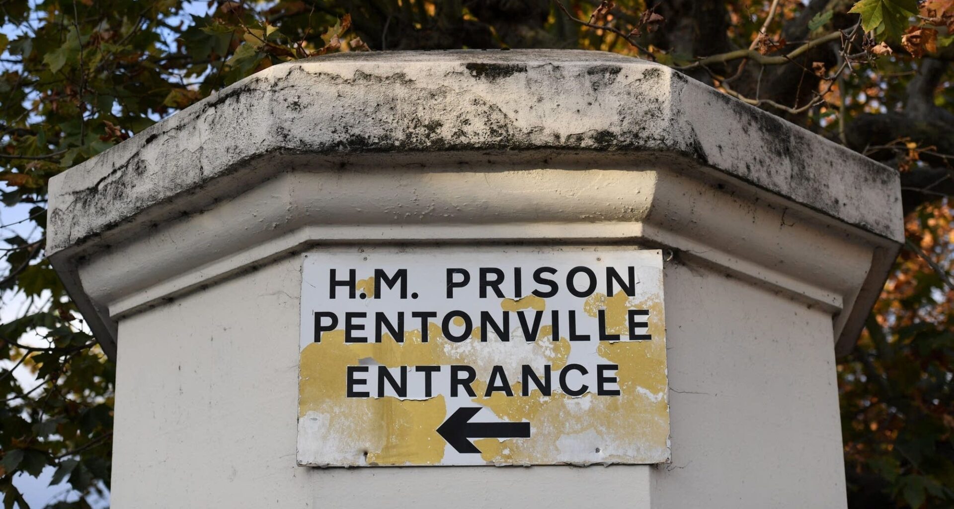 Pentonville Prison in London.