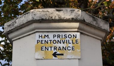 Pentonville Prison in London.