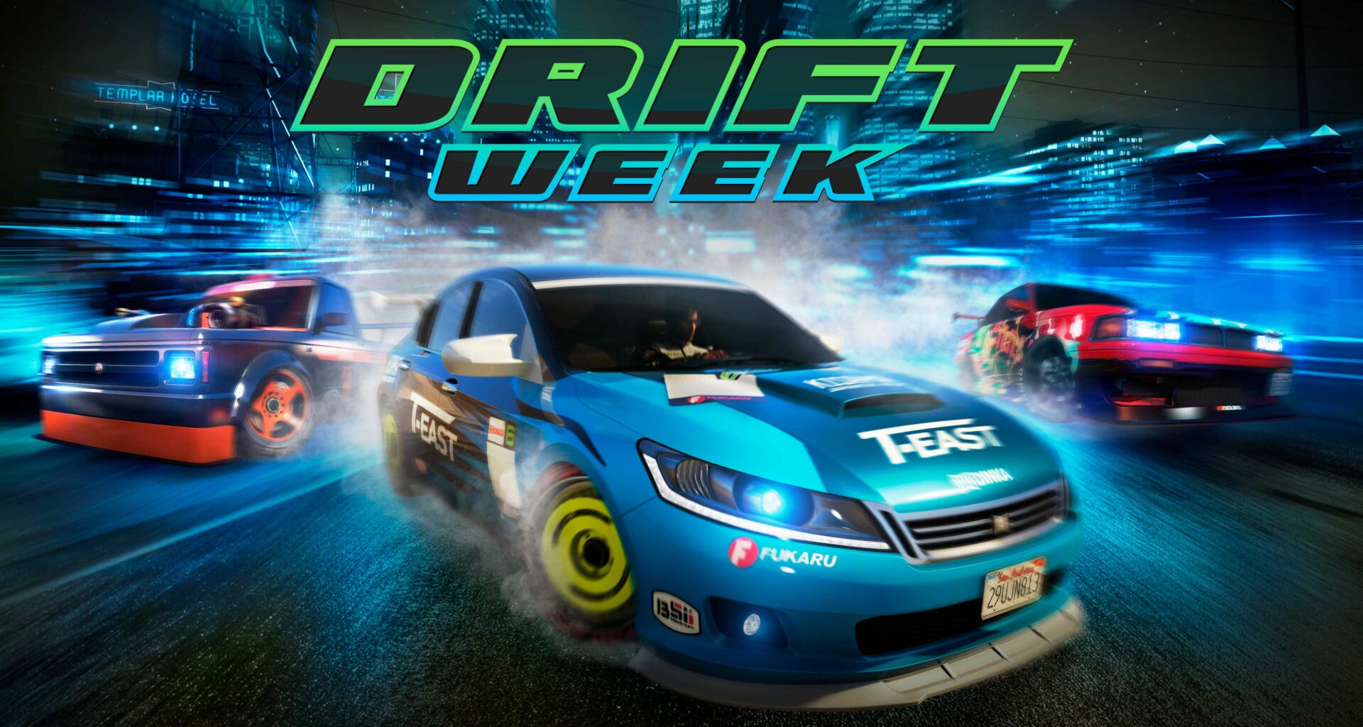 Drift Week Slides into GTA Online with a Free Vehicle and Street-Ready Upgrades - Rockstar Games