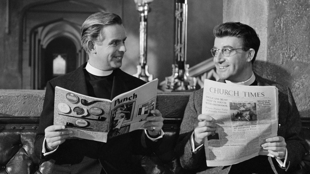 Heavens Above! (1963) review — humdinger of a satire with Peter Sellers