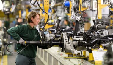 Profits halved at tariff-hit Jaguar Land Rover