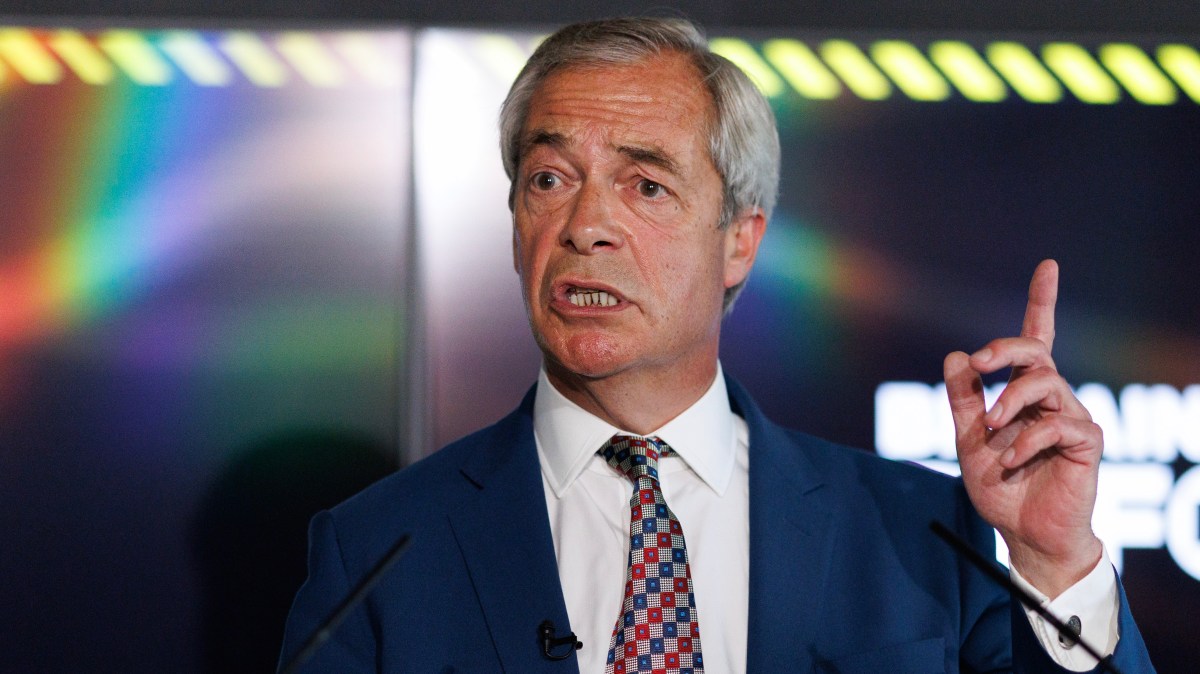 Nigel Farage would prioritise British citizens over foreigners