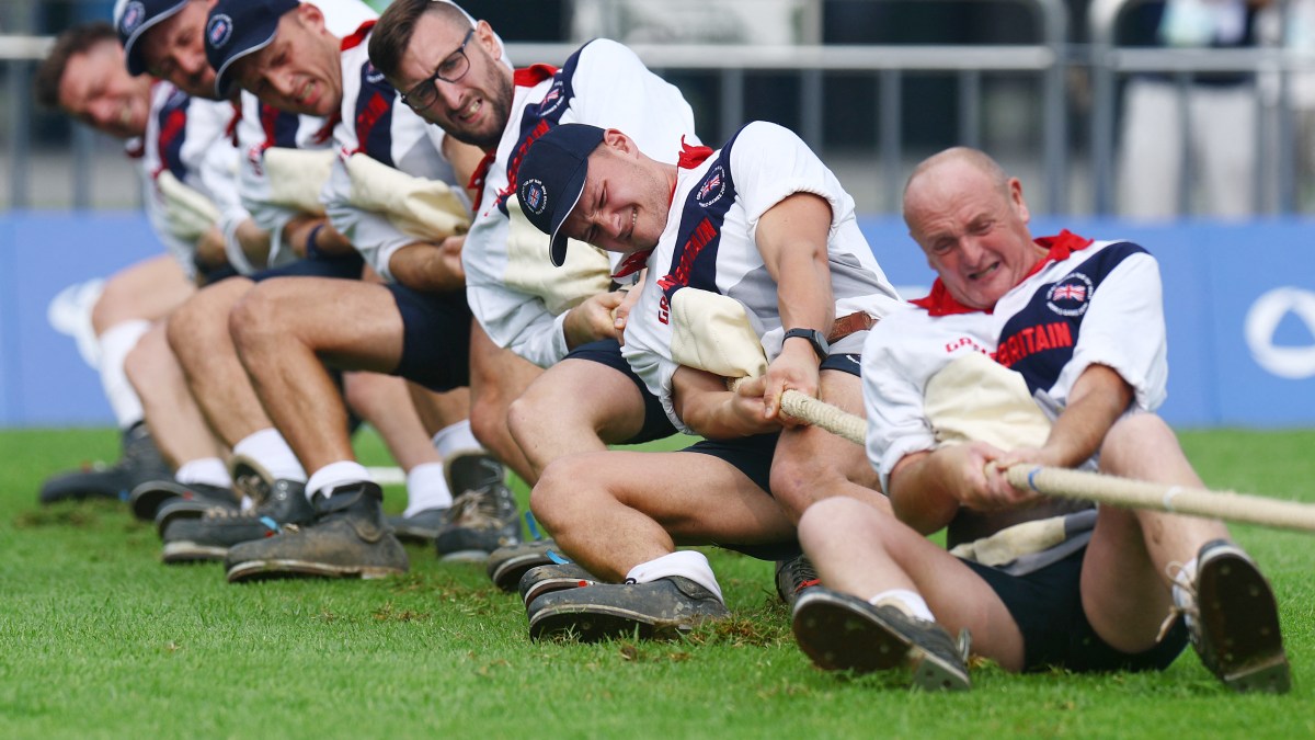 British tug of war team pull off title win at World Games