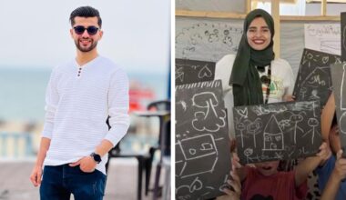 We should be at UK university but we’re trapped by IDF bombs