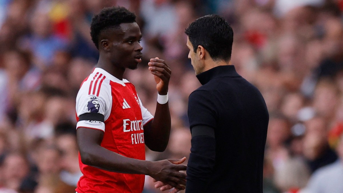 Bukayo Saka injury not as bad as first feared in boost for Arsenal