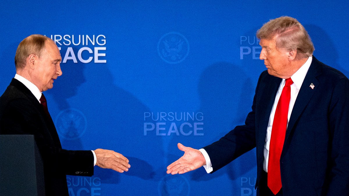 Trump-Putin meeting latest: presidents celebrate Ukraine talks