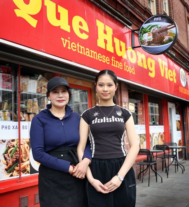 Mother and daughter, Trang Bui and Thi Minh Ly Bui run Que Huong Viet on Oldham Road