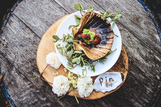 Hosts Kate Powell and Jonathon Griffiths are at the heart of the Tân A Môr Forage and Feast experience