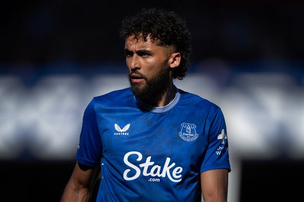 Dominic Calvert-Lewin in action for Everton. 