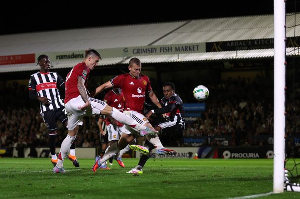 Sesko misfired at Grimsby