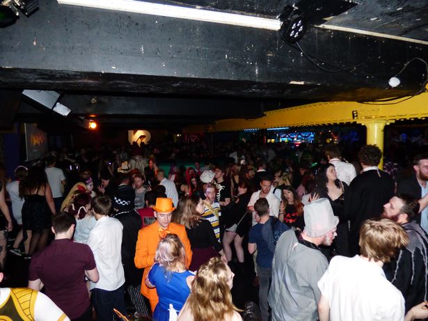 Inside The Krazyhouse, Liverpool. October 29, 2017