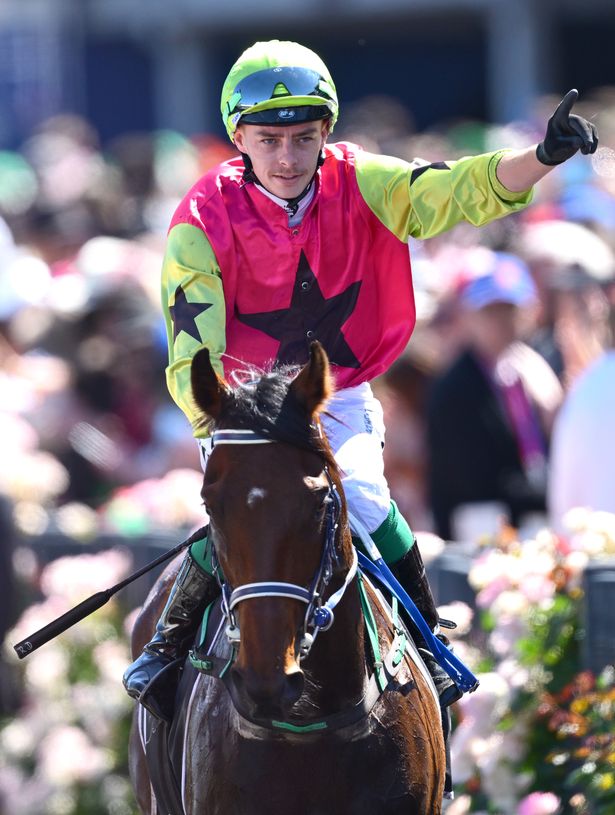 Robbie is appearing in the Shergar Cup at Ascot Racecourse