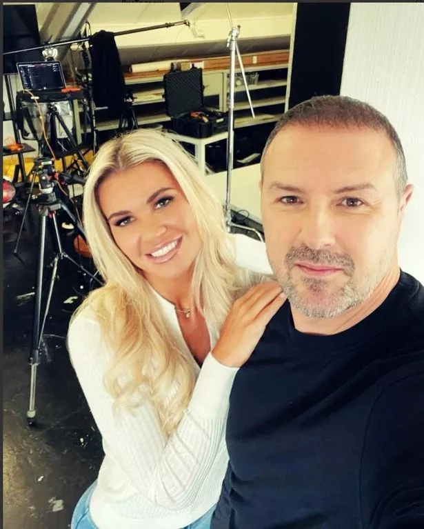 Former couple Christine McGuinness and Paddy McGuinness