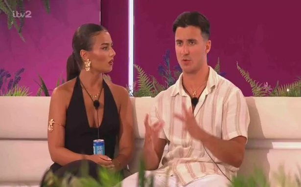 Lucy called Megan a sl***er before entering the villa