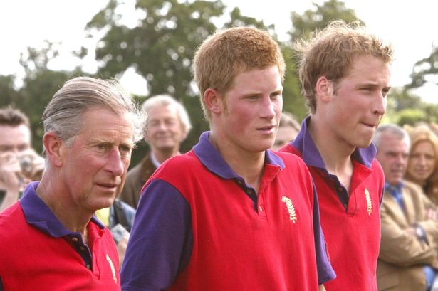 The Prince Of Wales, Prince William & Prince Harry Take Part In The Ghurka Wellfair Challenge Trophy At The Cirencester Park Polo Club. (Photo by Justin Goff Photos\Getty Images)