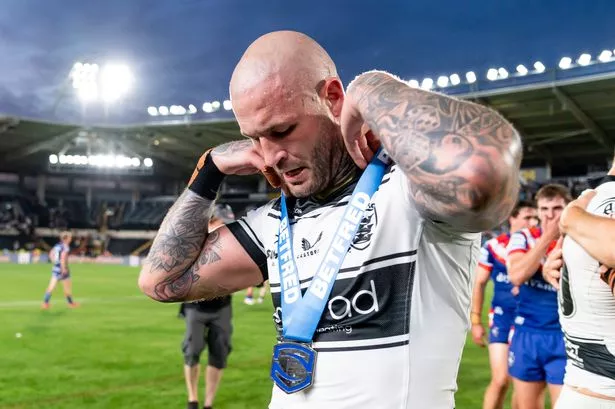  Hull FC star Zak Hardaker.