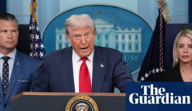Trump seizes control of Washington DC police and deploys national guard | Washington DC