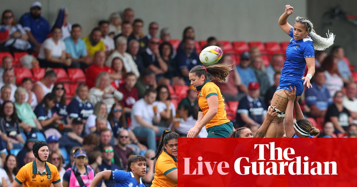 Australia v Samoa: Women’s Rugby World Cup 2025 – live | Women's Rugby World Cup 2025