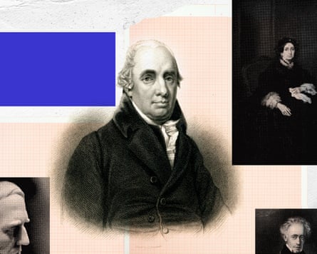 Composite of images of celebrated Edinburgh University professors and graduates