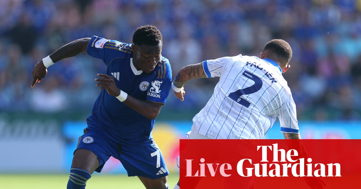 Leicester v Sheffield Wednesday: Championship – live | Championship