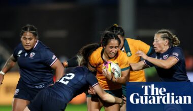 Australia and USA draw thriller to bring belated jeopardy to Rugby World Cup | Women's Rugby World Cup 2025