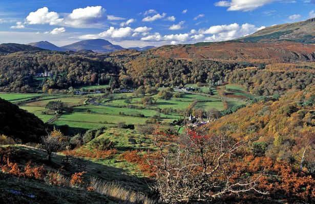 The Tywi Valley in Carmarthenshire 