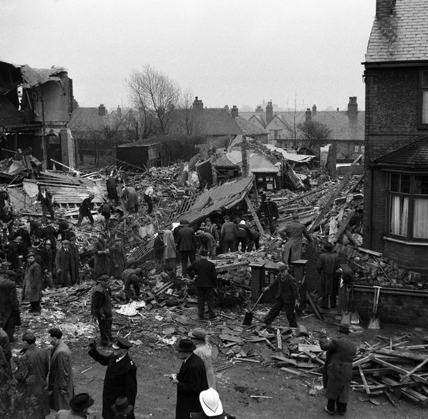 Rescuers dug for hours through the rubble to try and find survivors