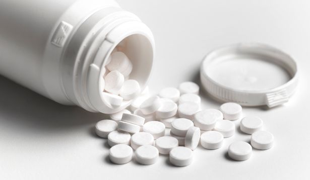 Mini Aspirin pills