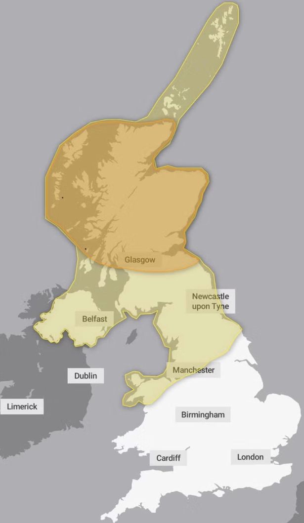 Met Office weather map
