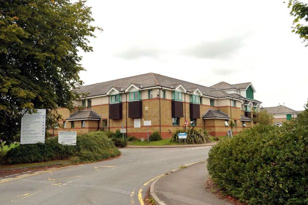 General view exterior of the Barry Hospital