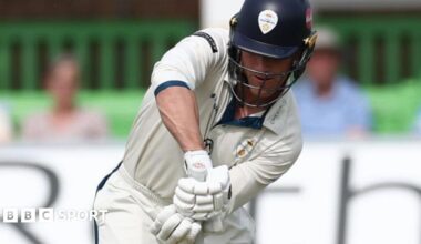 Luis Reece batting