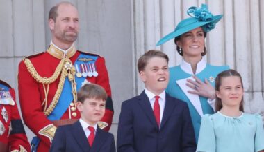 Prince William, Kate Middleton, Prince George, and Princess Charlotte (Getty via Soap Central CMS - Resized on Canva)