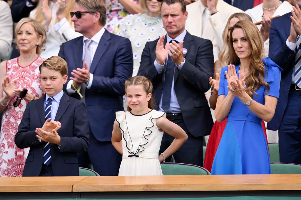 The Wales family love to play and watch sport of all kinds, especially the tennis at Wimbledon every summer.