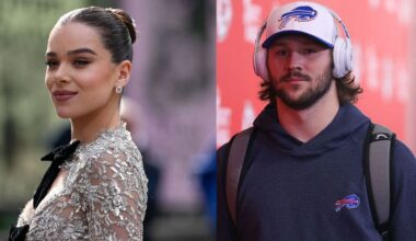 Hailee Steinfeld and Josh Allen got married earlier this year. [Image credits: Getty]