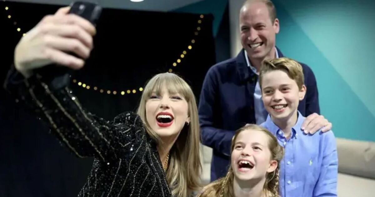 Taylor Swift recalls 'awkward' moment Jason Kelce met the Royal Family - Celebrity News - Entertainment