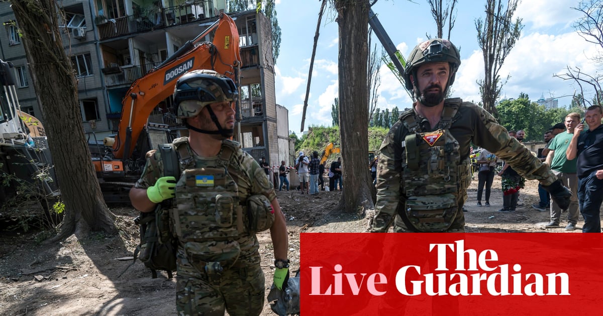 Ukraine welcomes Trump’s nuclear sub move, saying it has ‘silenced’ Medvedev – Europe live | Ukraine