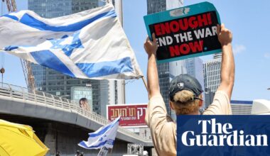 Netanyahu criticises protests in Israel against his handling of Gaza war | Israel-Gaza war