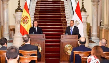 Egypt's FM briefs Spain on Gaza deal, urges EU pressure on Israel