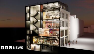 CGI of an event space