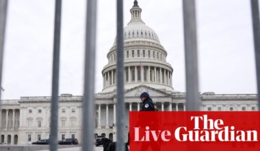 Trump orders increased federal law enforcement in Washington DC to combat crime - US politics live | US news
