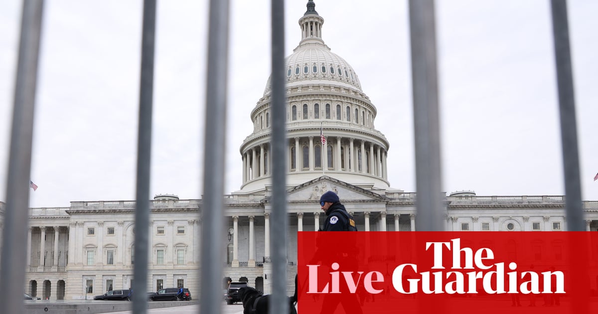 Trump orders increased federal law enforcement in Washington DC to combat crime - US politics live | US news