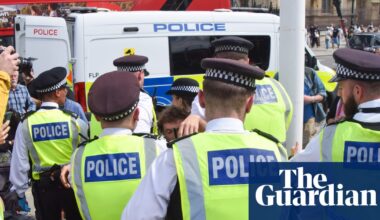Police arrest 13 people at Palestine Action protest in Norwich | UK news