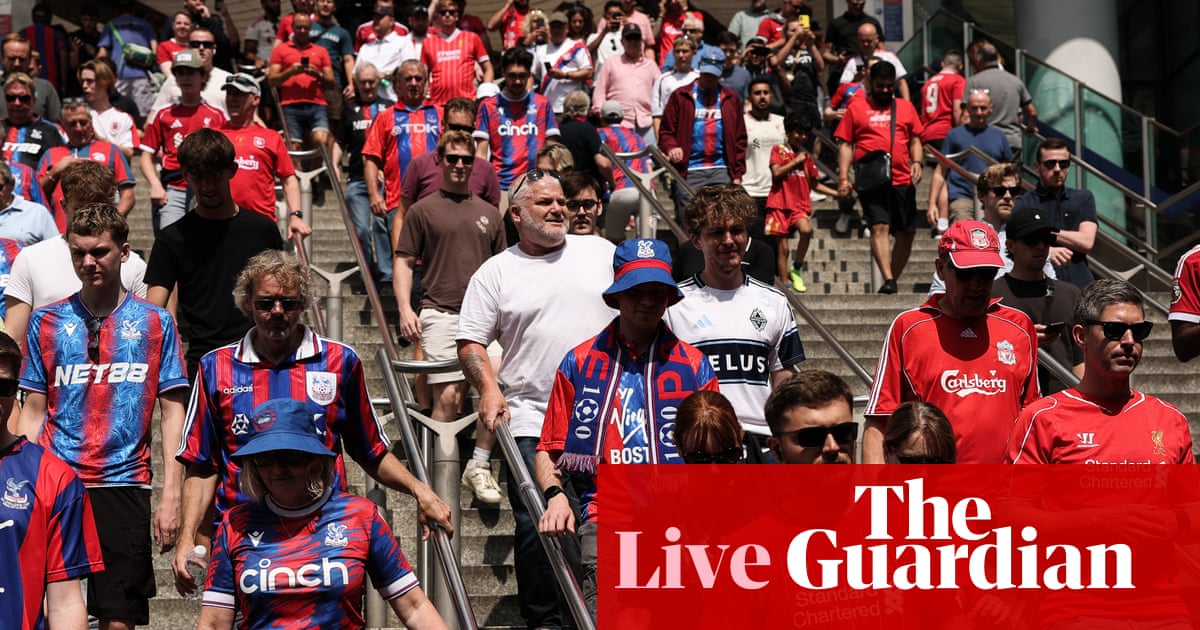 Crystal Palace v Liverpool: Community Shield – live | Community Shield