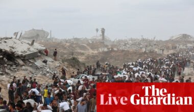 US envoy to visit Gaza aid sites as number of Palestinians killed while desperate for food grows – Israel-Gaza war live | Gaza