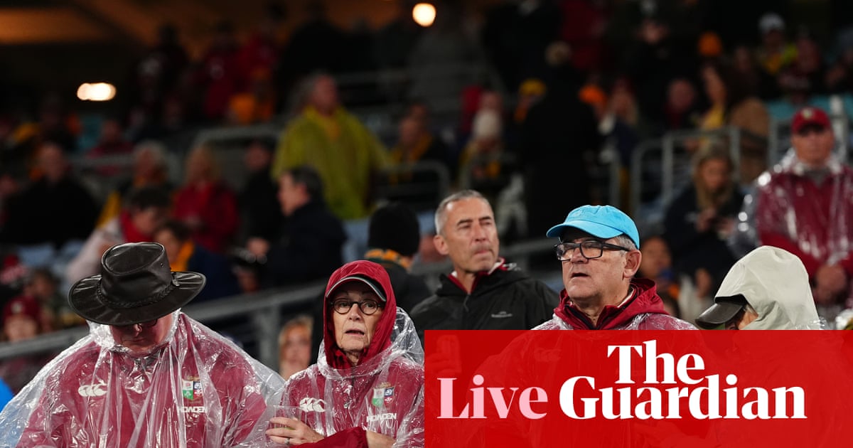 Australia v British & Irish Lions: third Test – live | Lions tour 2025