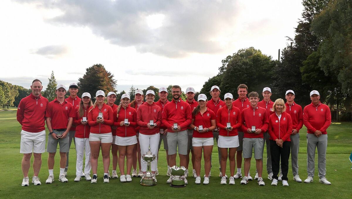The victorious English side in Cork. Pic:@Bryan Keane/Inpho.