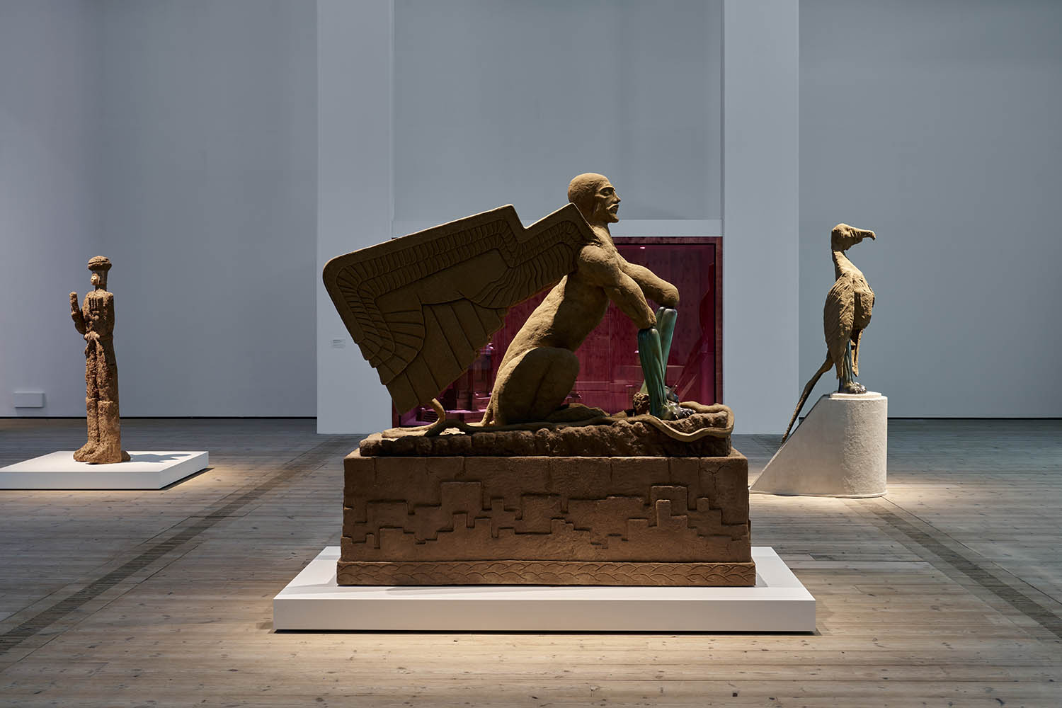Ali Cherri’s ‘extraordinary sculptural ancient/modern hybrids’ made from mud and legally acquired antiquities